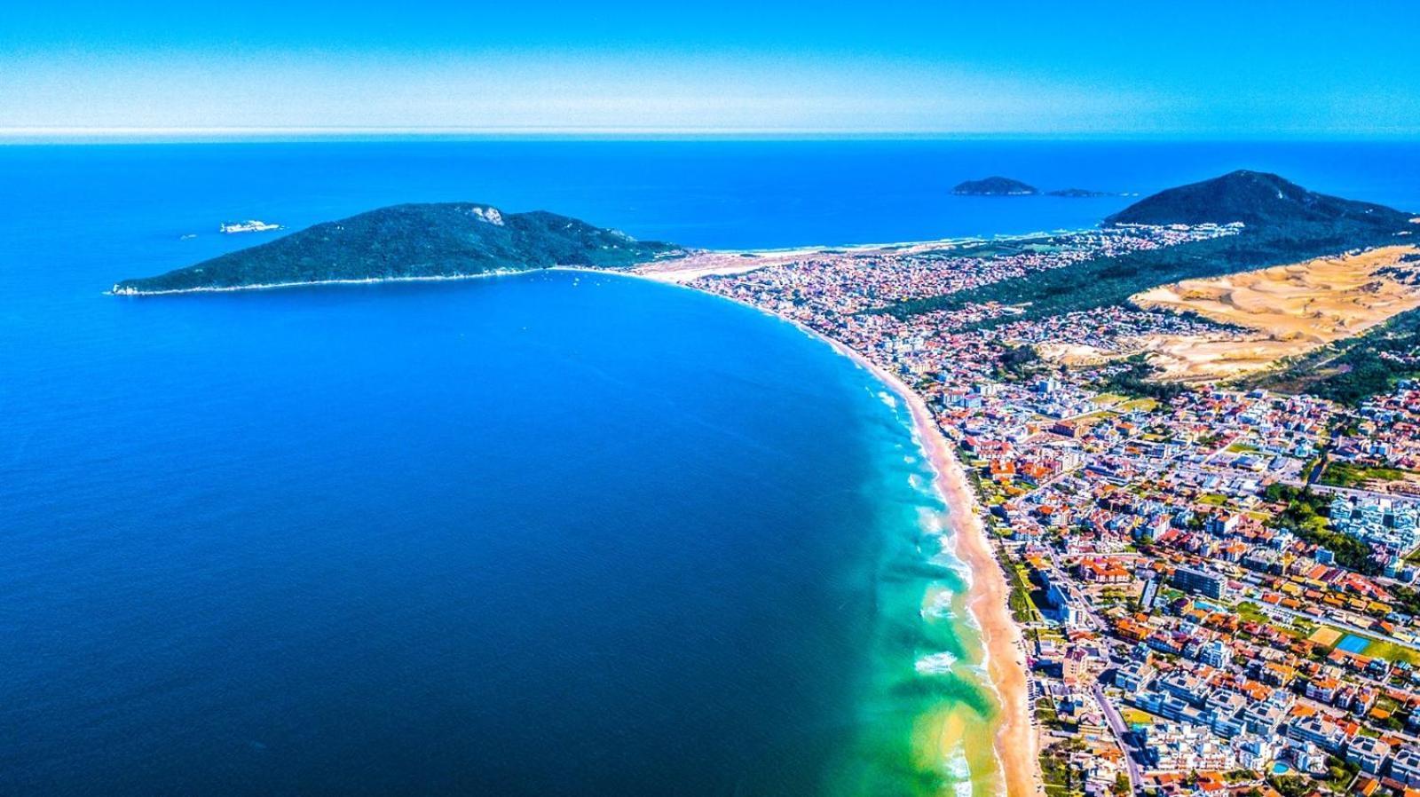 Golfinhos Apart-Hotel - Apto Terreo Frente Ao Mar!!! Florianópolis Екстериор снимка
